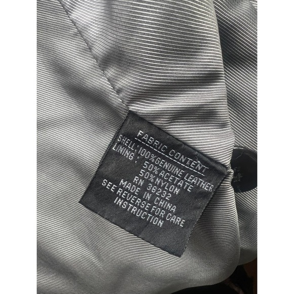 Super soft black leather Gallery jacket Size S - Picture 4 of 6